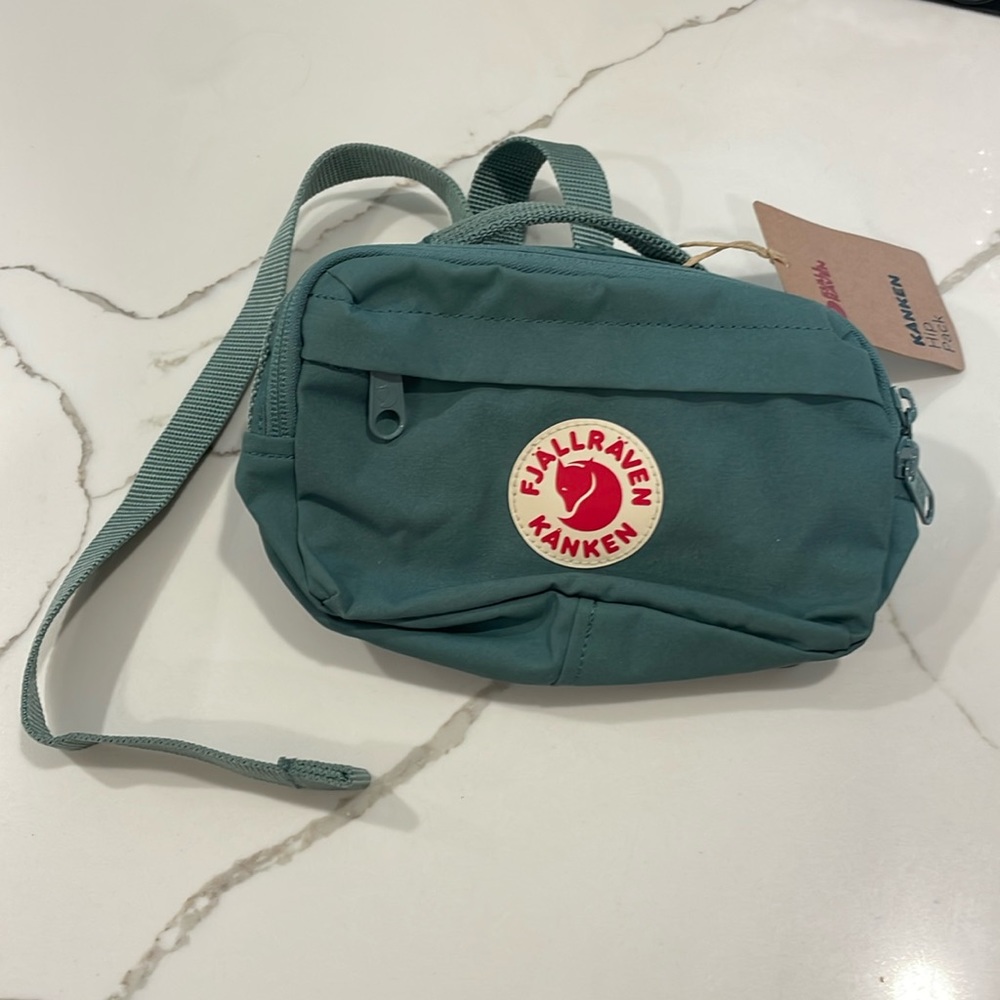 Fjallraven Kaken Hip Pack/Sling Shoulder Pack Unisex color 501/Sky Blue NWT